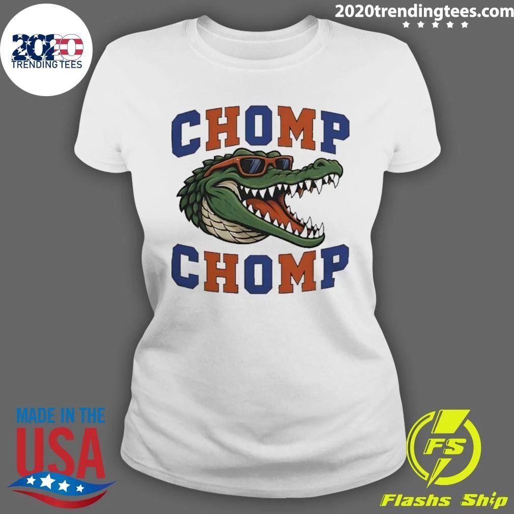 Florida Gators Chomp Chomp Alligator College Football Shirt
