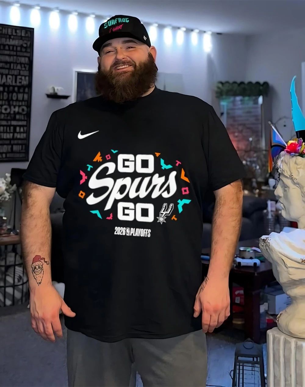 Go Spurs Go 2025-26 NBA Playoffs San Antonio Spurs shirt