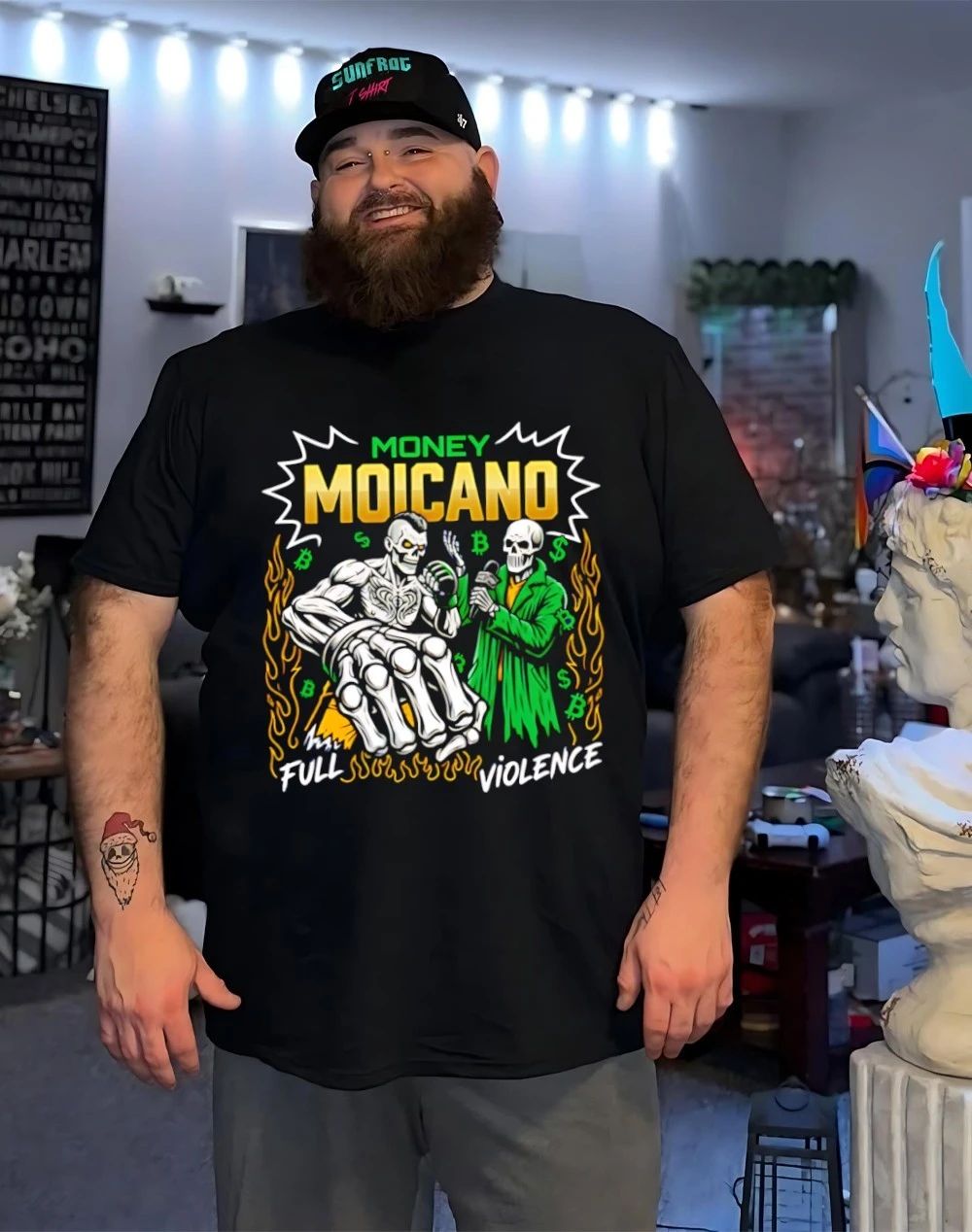 Renato Moicano Money Moicano graphic shirt