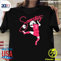 Ashley Sanchez North Carolina Courage Silhouette Signature Shirt