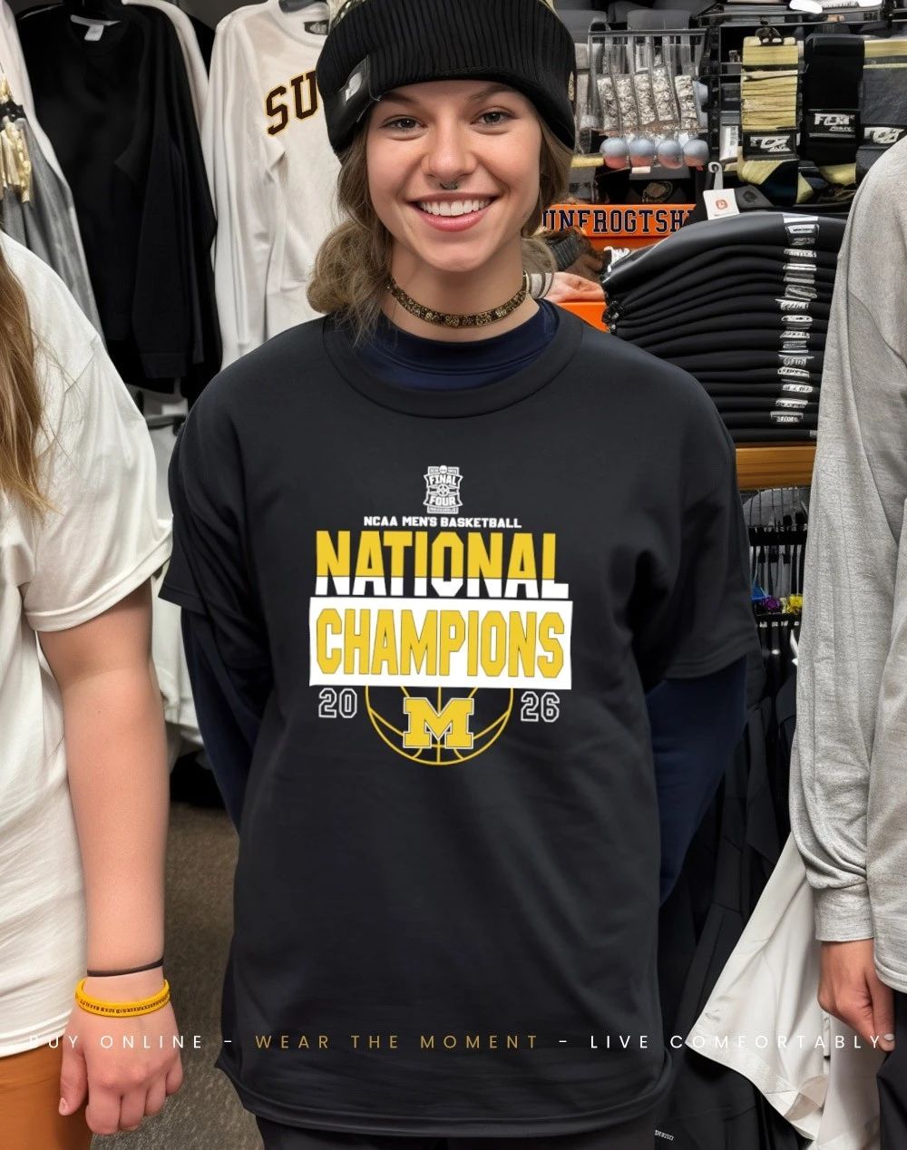Michigan Wolverines win 2026 NCAA Men’s Basketball National Champions shirt