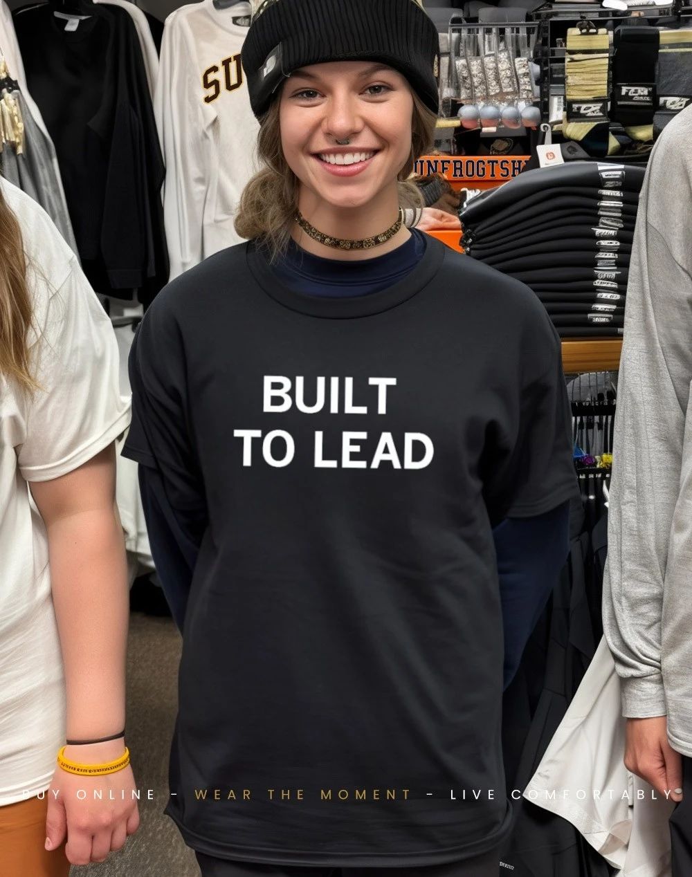Girl Scouts Spirit of NE Built to Lead Shirt