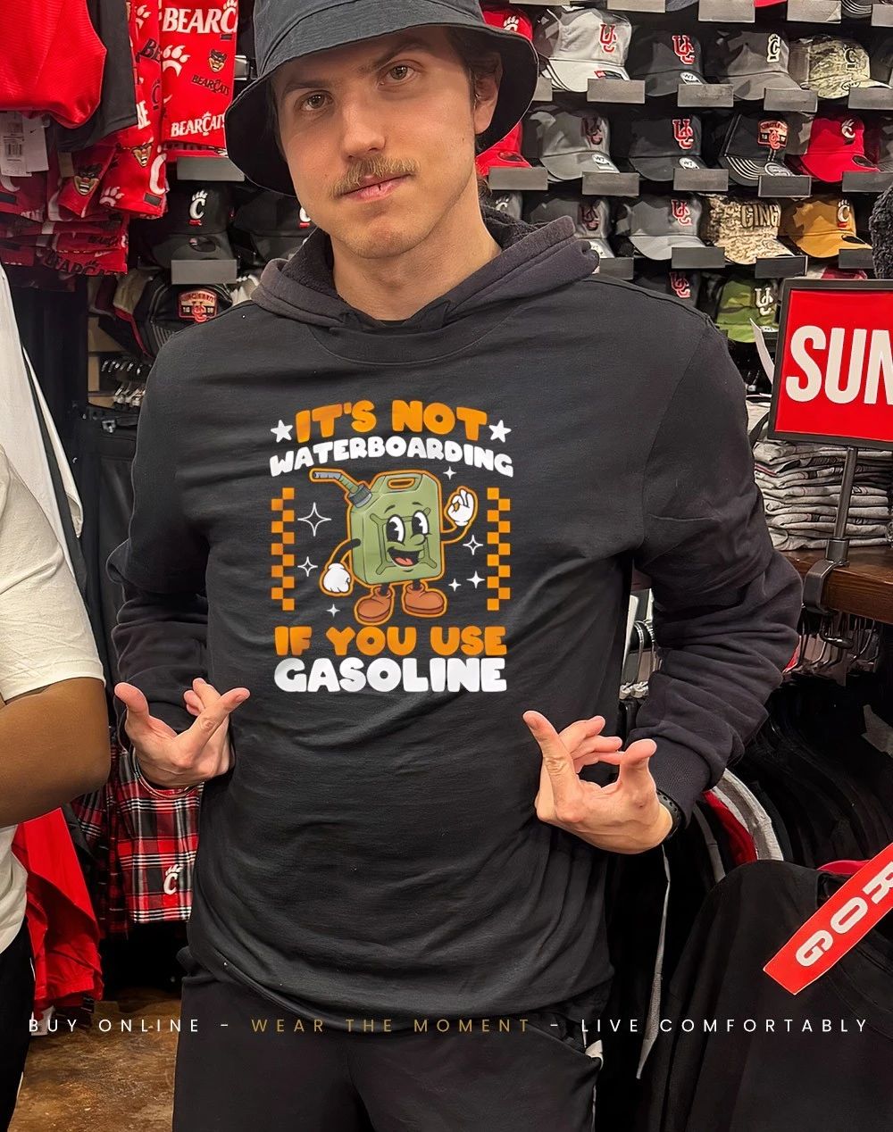 It’s Not Waterboarding if you use Gasoline shirt