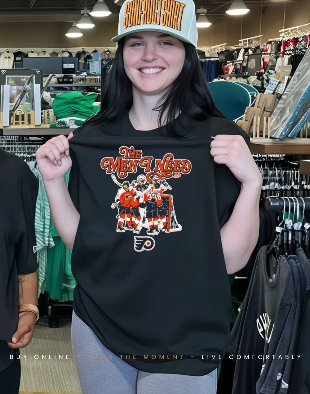 The Men I Need Philadelphia Flyers hockey shirt