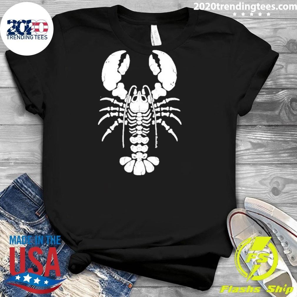 Lobstah Skeleton Halloween Shirt