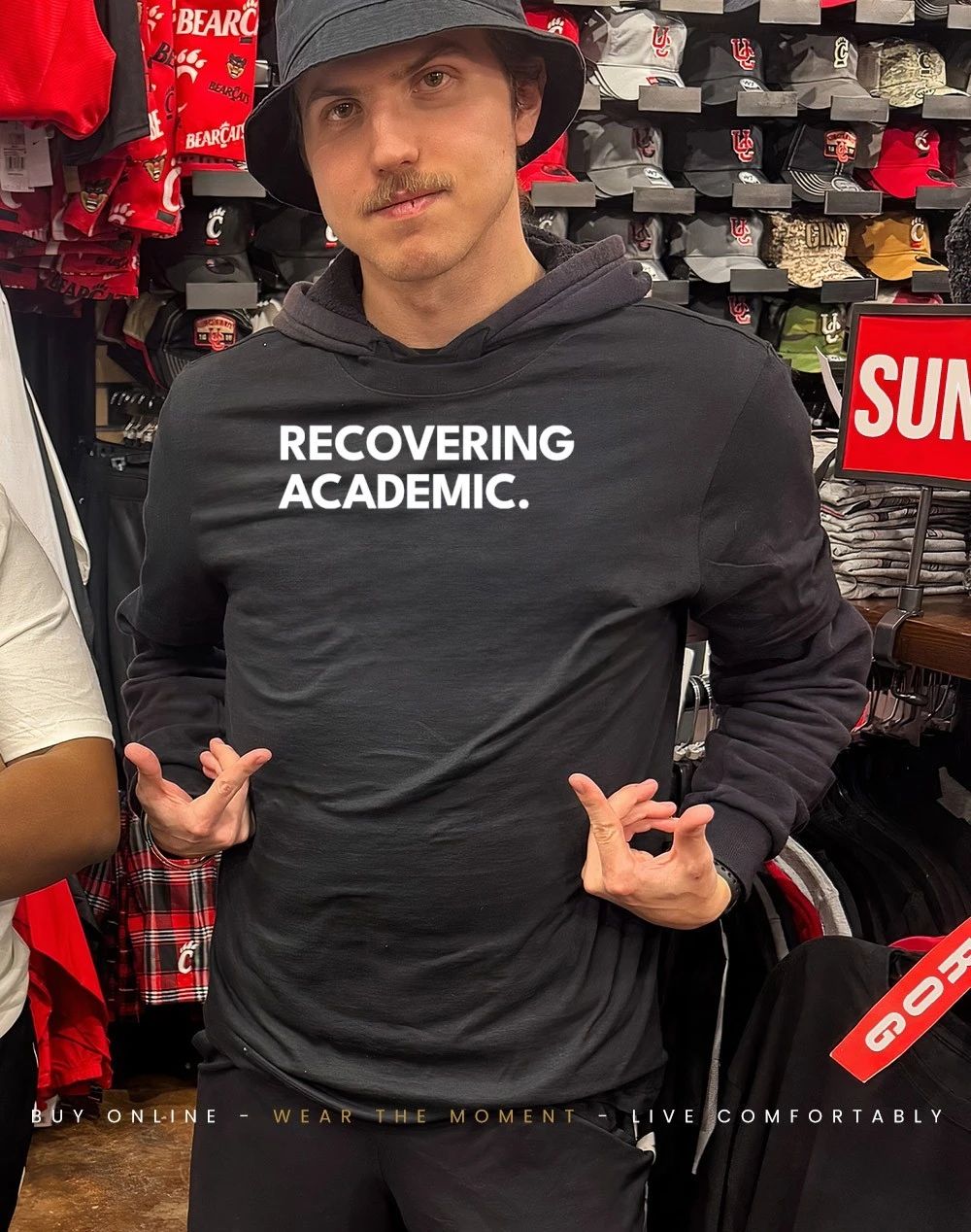 Recovering Academic Logo Shirt