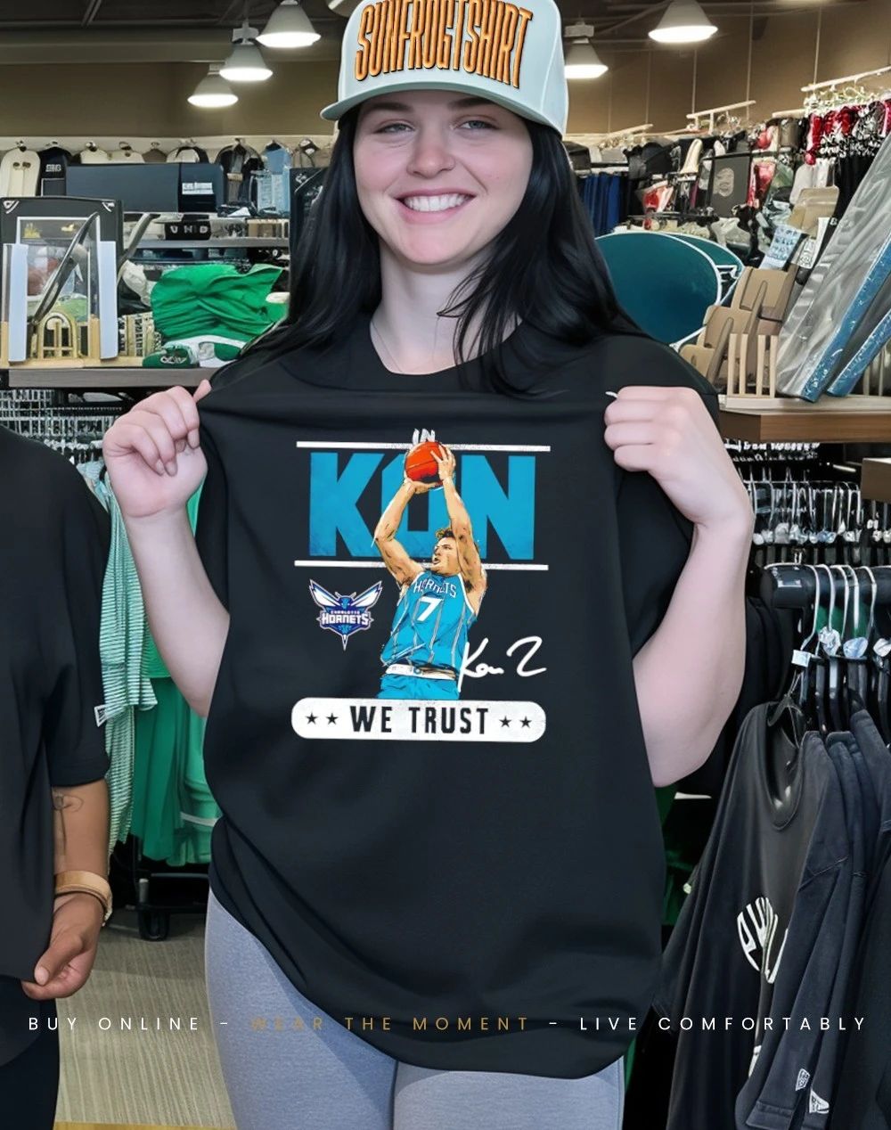 Kon Knueppel Charlotte Hornets We Trust signature shirt