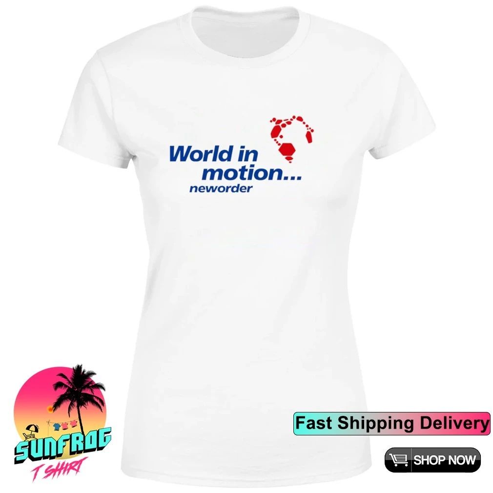 New Order World in Motion England Football shirt