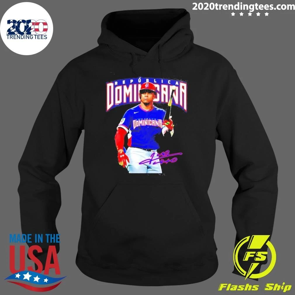 Juan Soto Republica Dominicana Baseball Player Signature Shirt