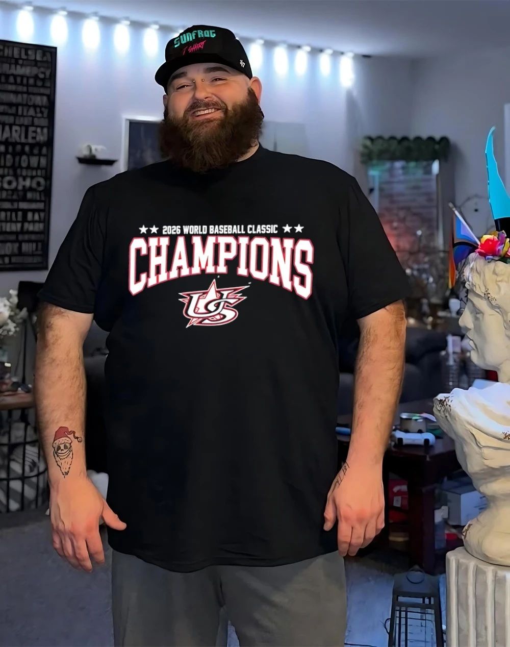 2026 USA Team Baseball World Baseball Classic Champions Shirt