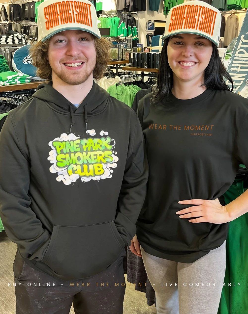 Official Pine Park Smokers Club shirt
