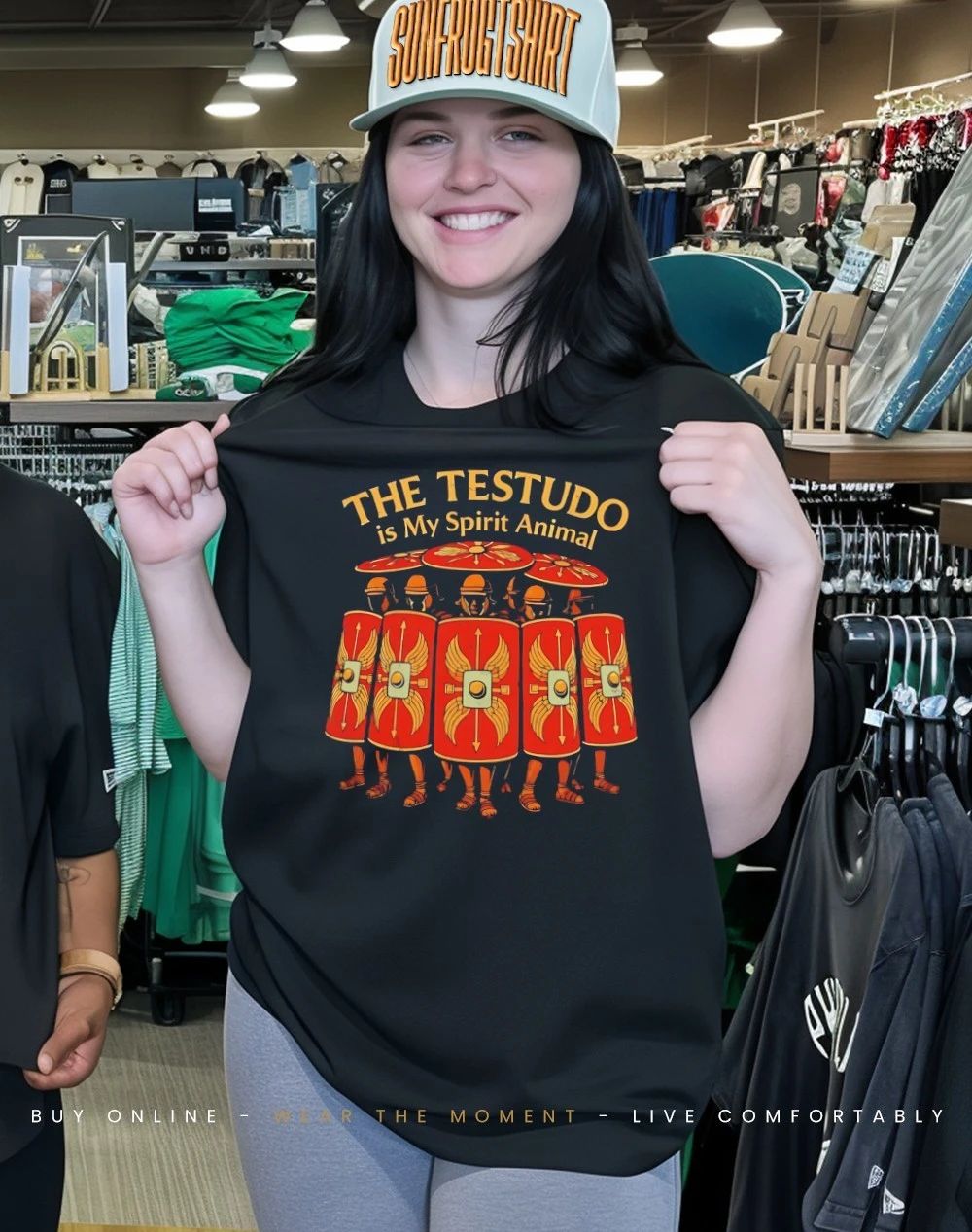 Testudo is my spirit animal ancient Roman army shirt