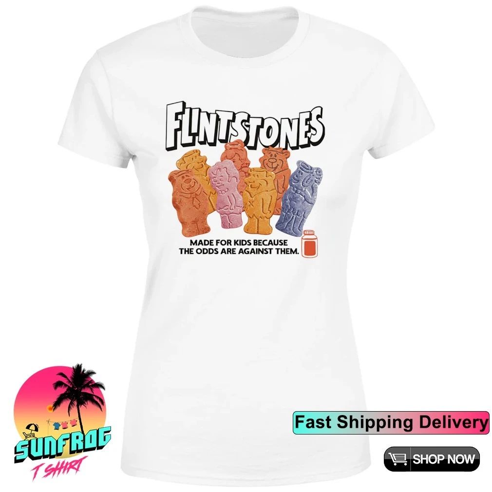 Flintstones made for kids because the odds are against them shirt