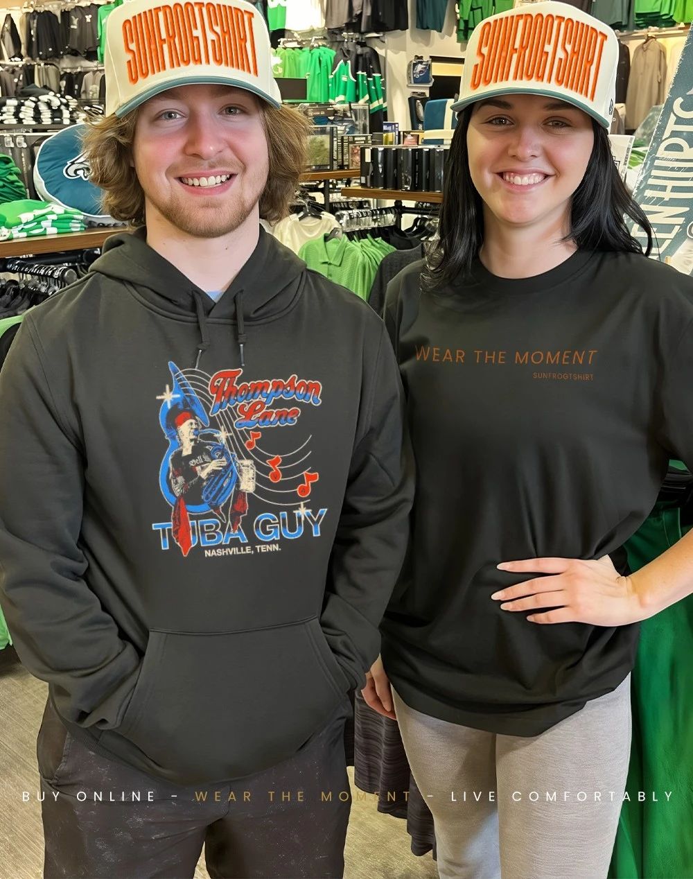Thompson Lane Tuba Guy Nashville shirt