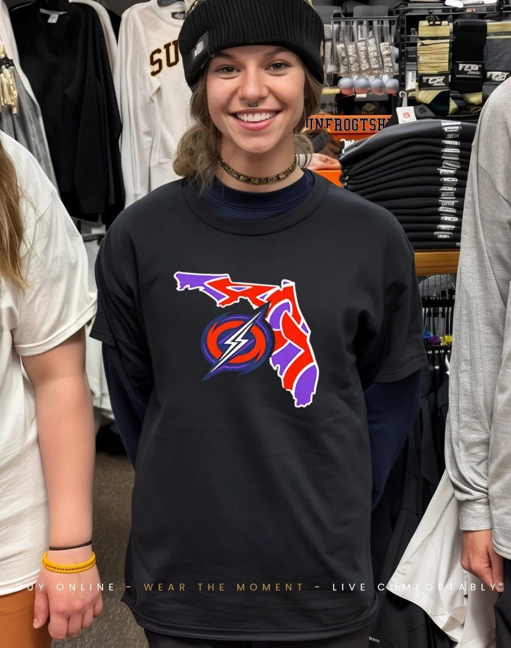 Orlando Storm Area Code Silhouette shirt