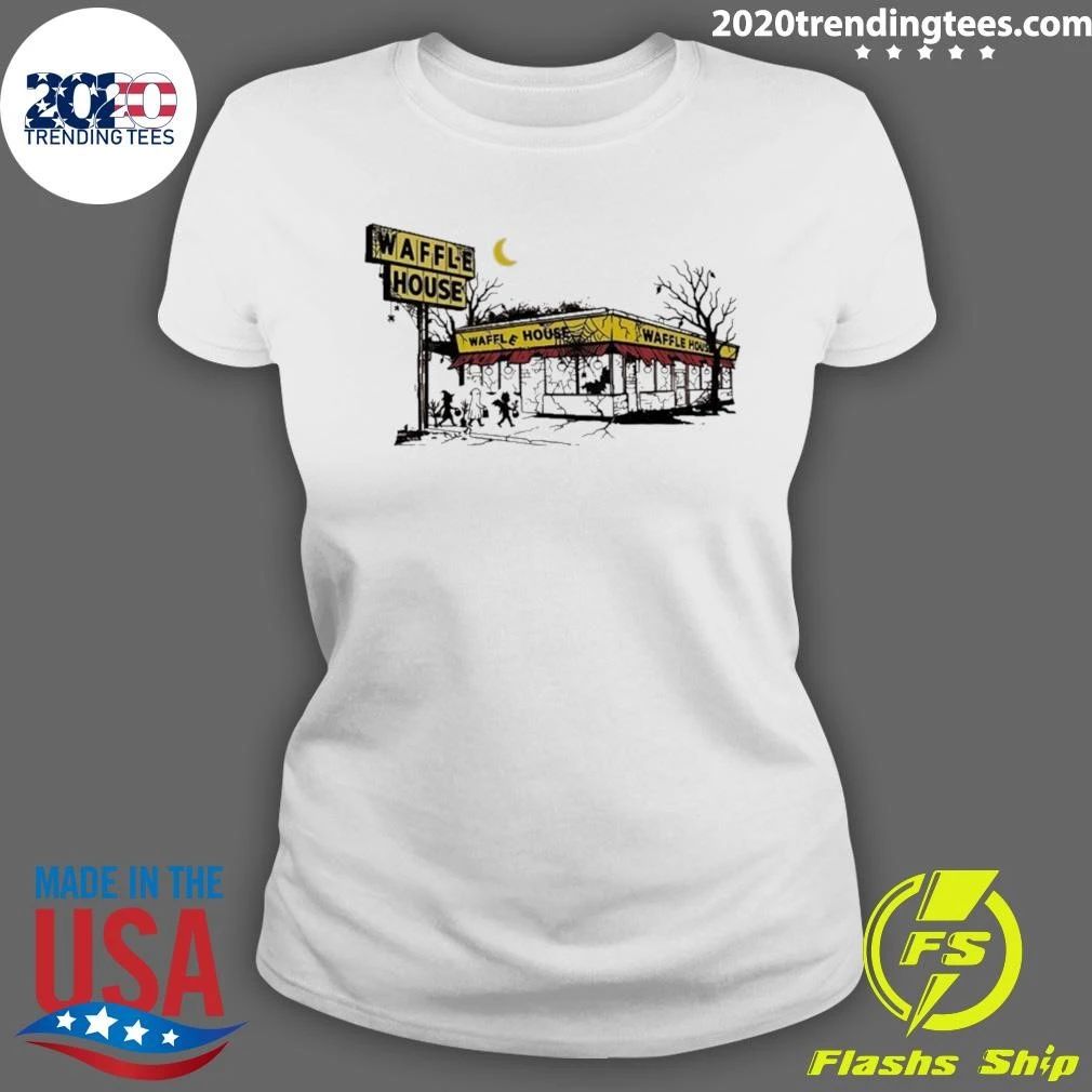 Haunted Waffle House 2026 Halloween Shirt