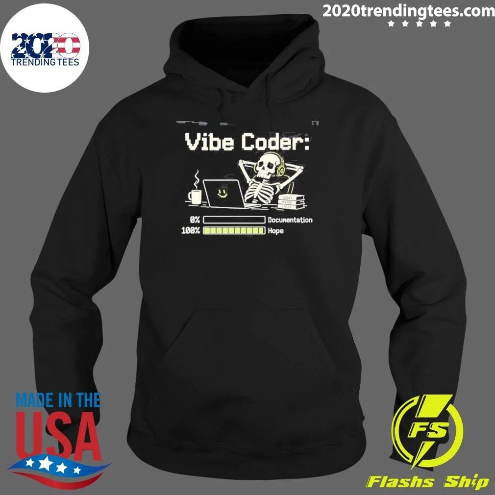 Vibe Coder Documentation Hope Programmer Shirt