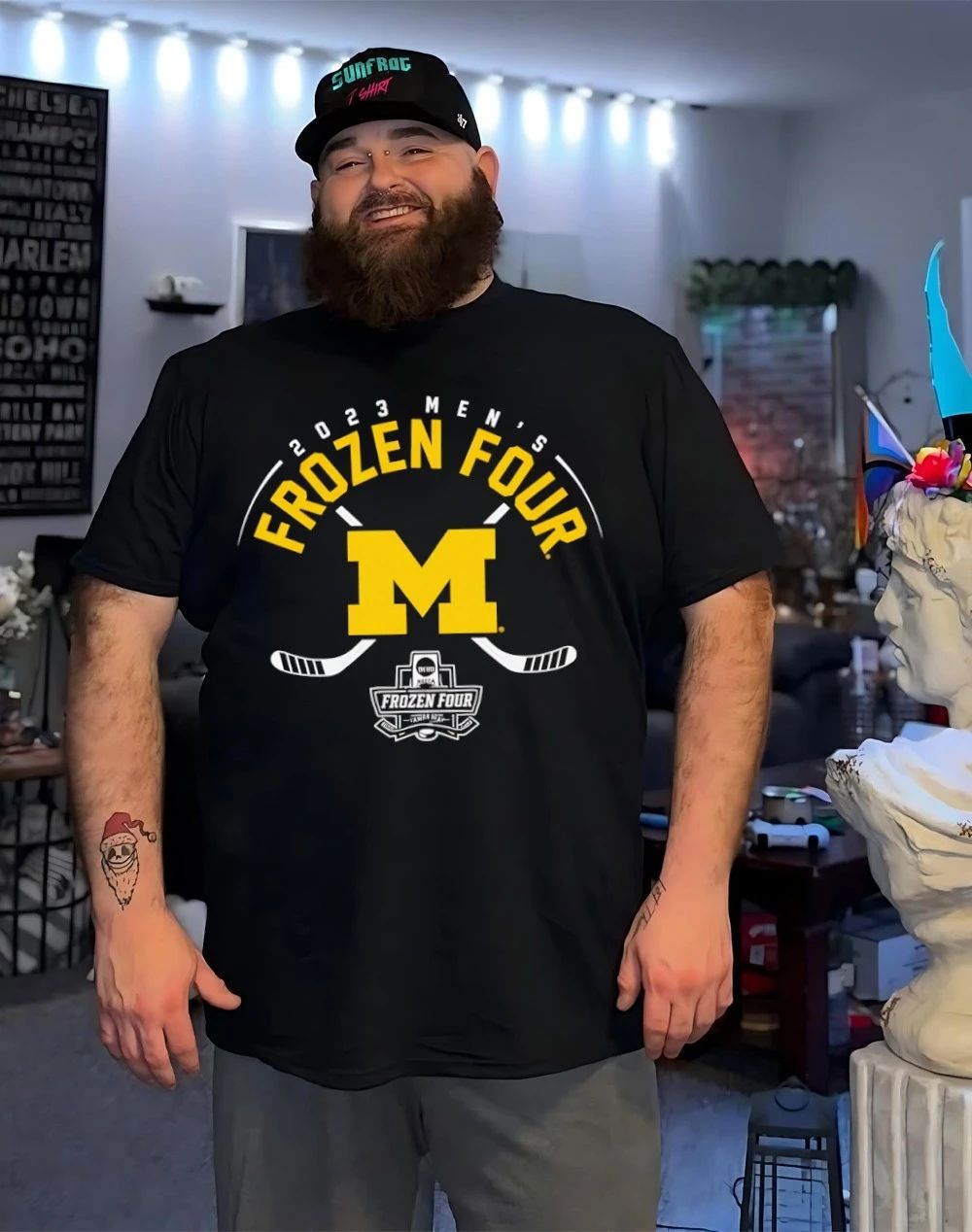 Michigan Men’s Hockey 2026 Frozen Four shirt