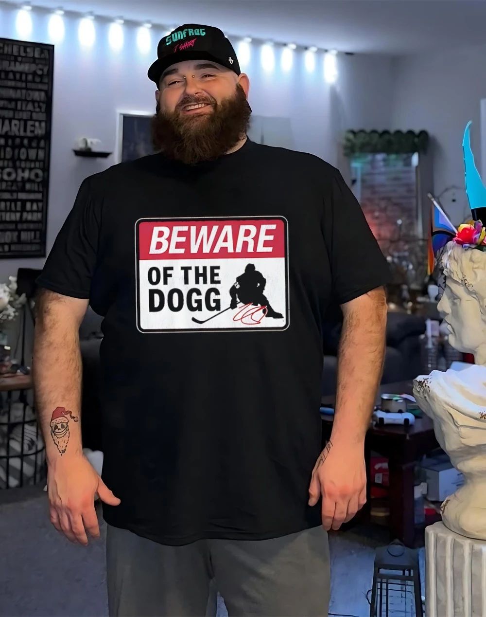 Nathan MacKinnon Colorado Avalanche Beware of The Dogg signature shirt