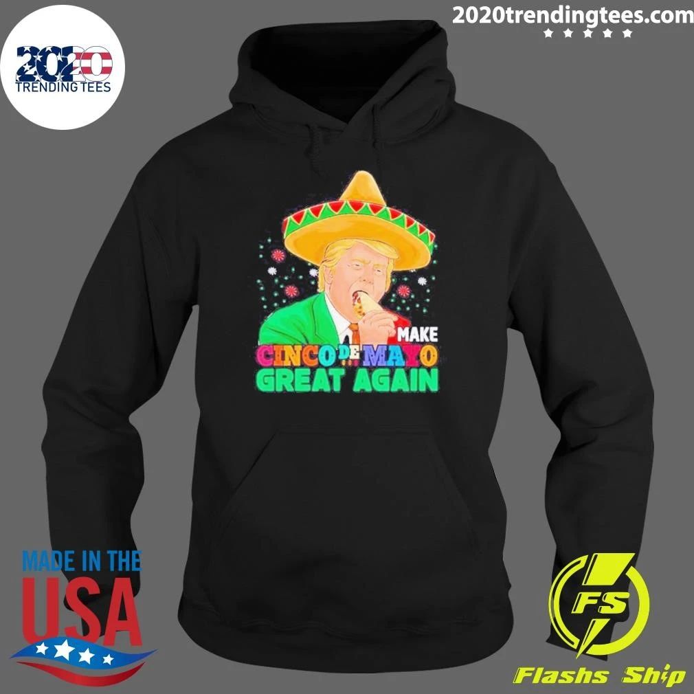 Donald Trump Eat Taco Make Cinco De Mayo Great Again Shirt