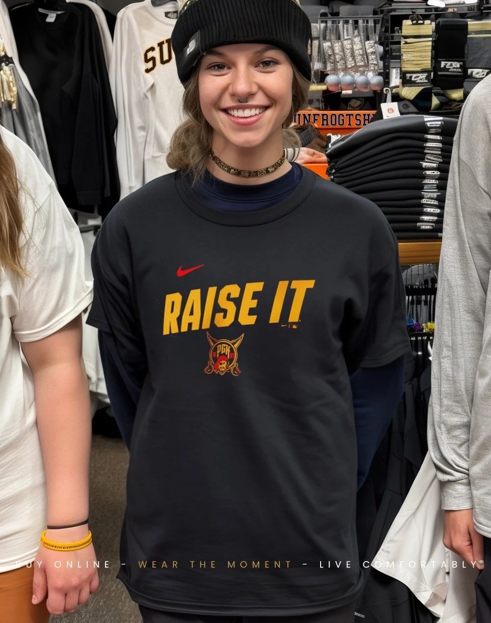 Pittsburgh Pirates Raise It 2026 City Connect Large Logo shirt