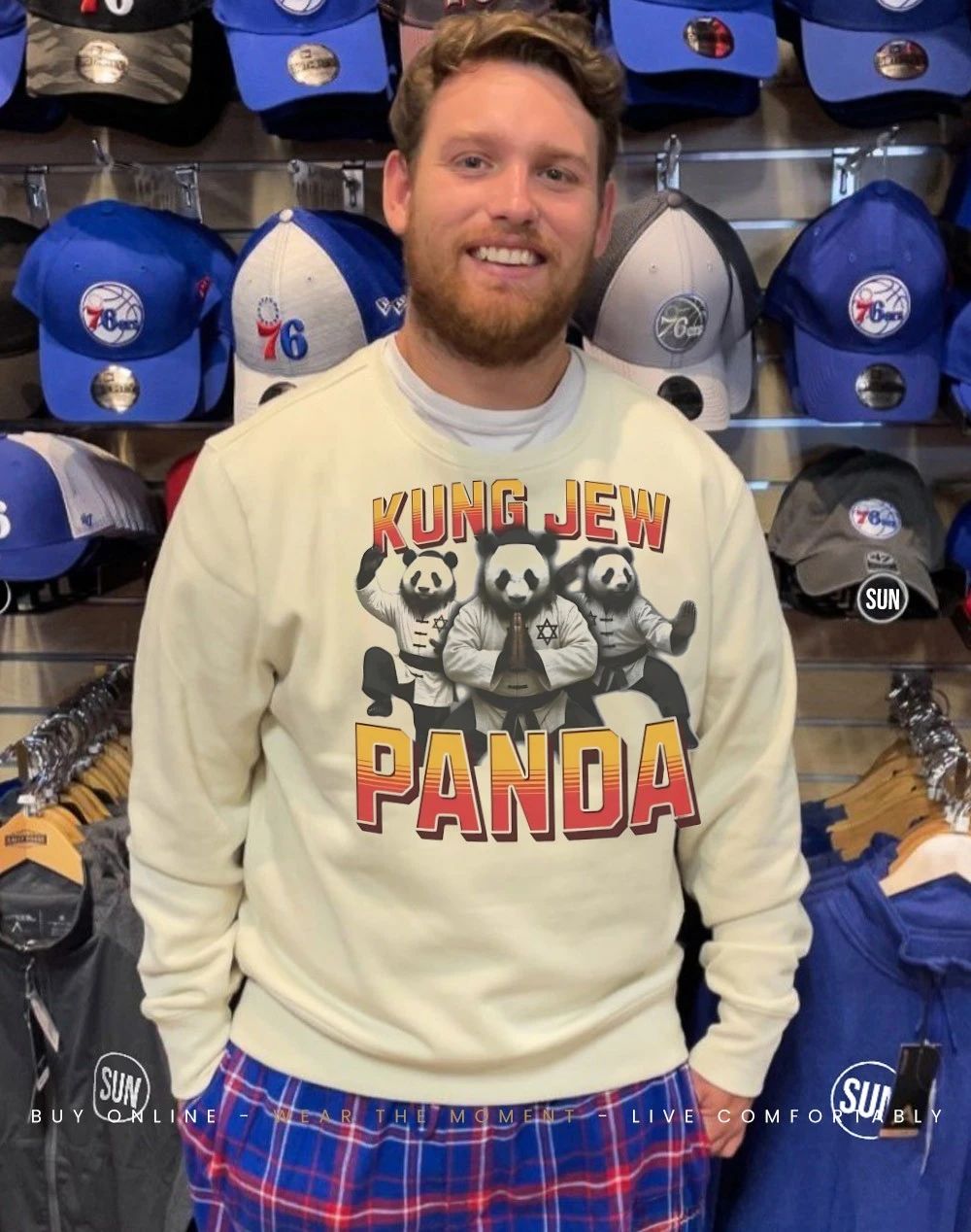 Kung jew panda Jewish Kungfu Panda parody shirt
