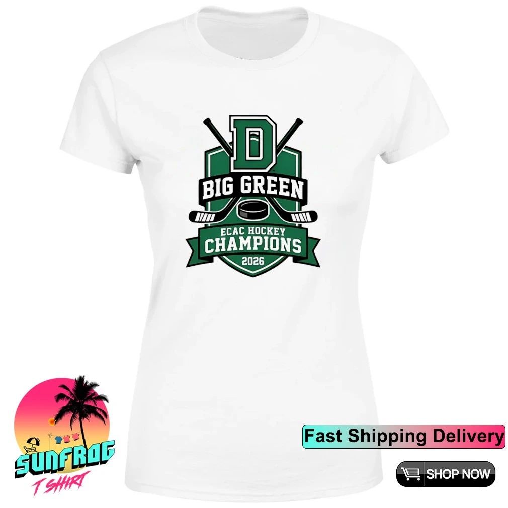 Dartmouth Big Green ECAC Hockey Champions 2026 classic shirt