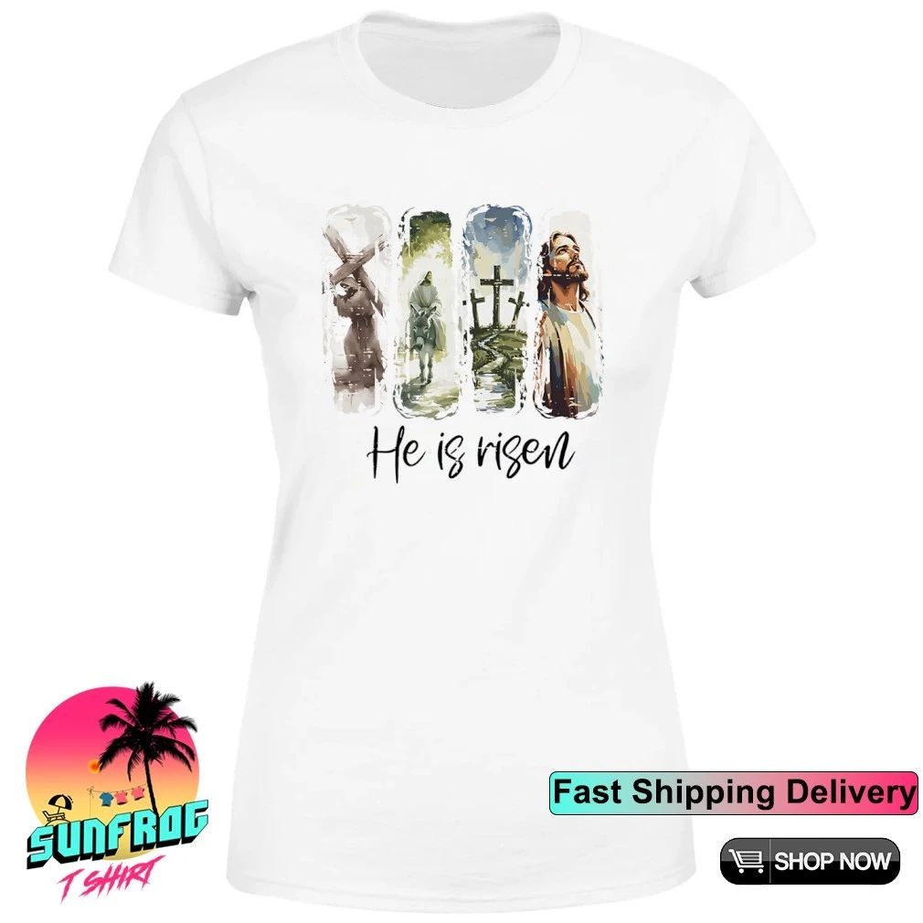 He Is Risen Easter Jesus 2026 shirt