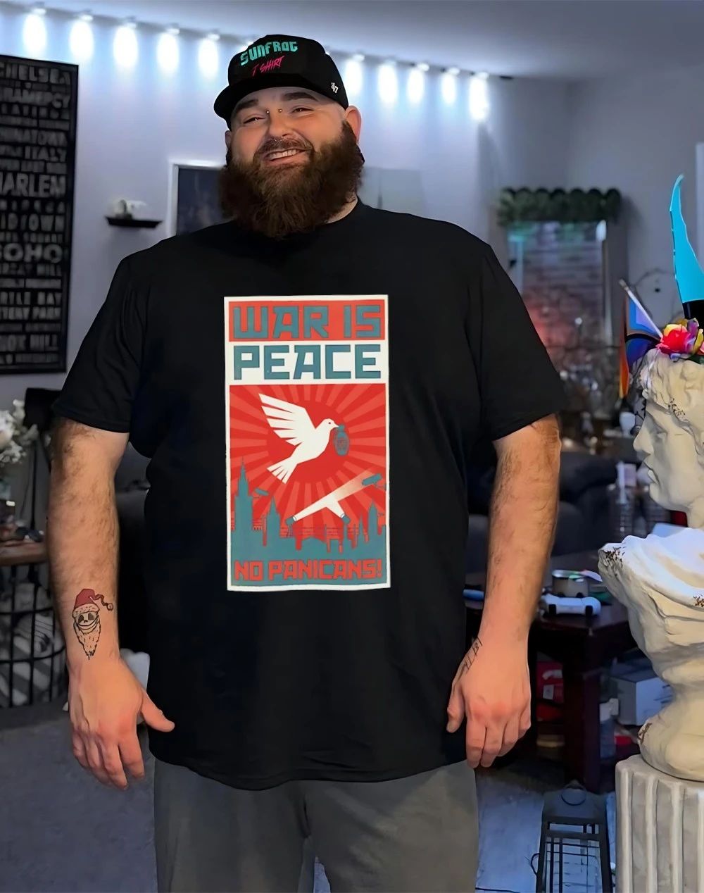 War Is Peace No Panicans War shirt