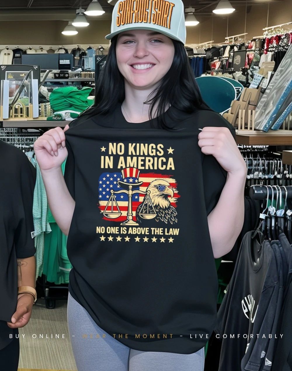 No kings in America no one is above the law shirt