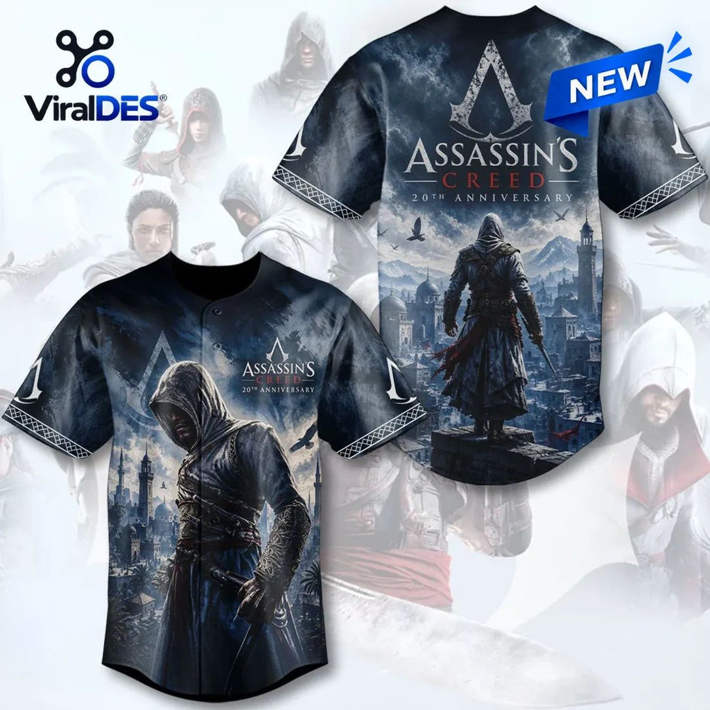 Assassin’s Creed 20th Anniversary Baseball Jersey