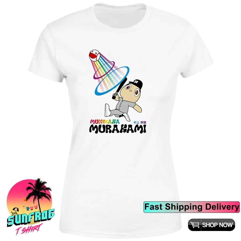Murakami Alternate baseball cartoon shirt