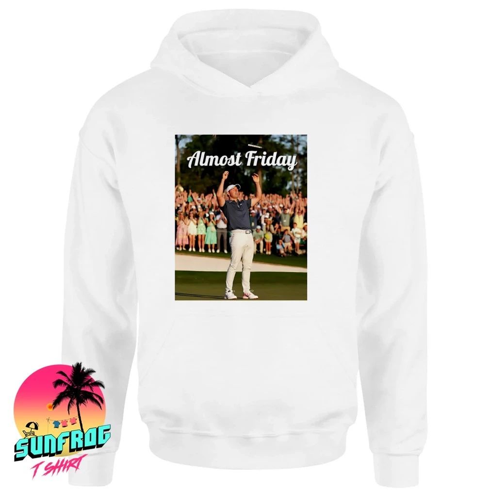 Almost Friday Golf Rory McIlroy Celebrating shirt