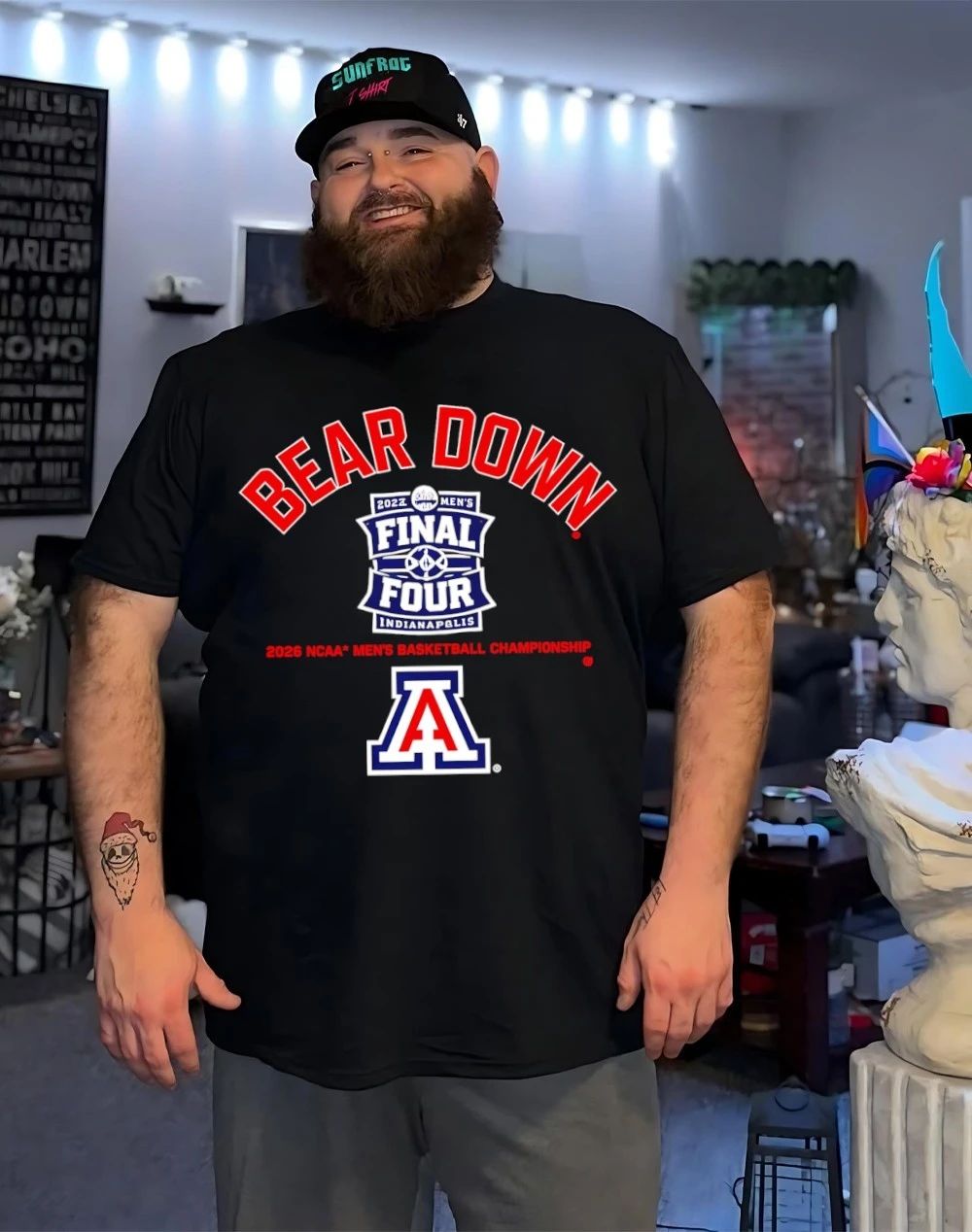 Arizona Wildcats Final Four 2026 Men’s March Madness Bear Down Logo shirt
