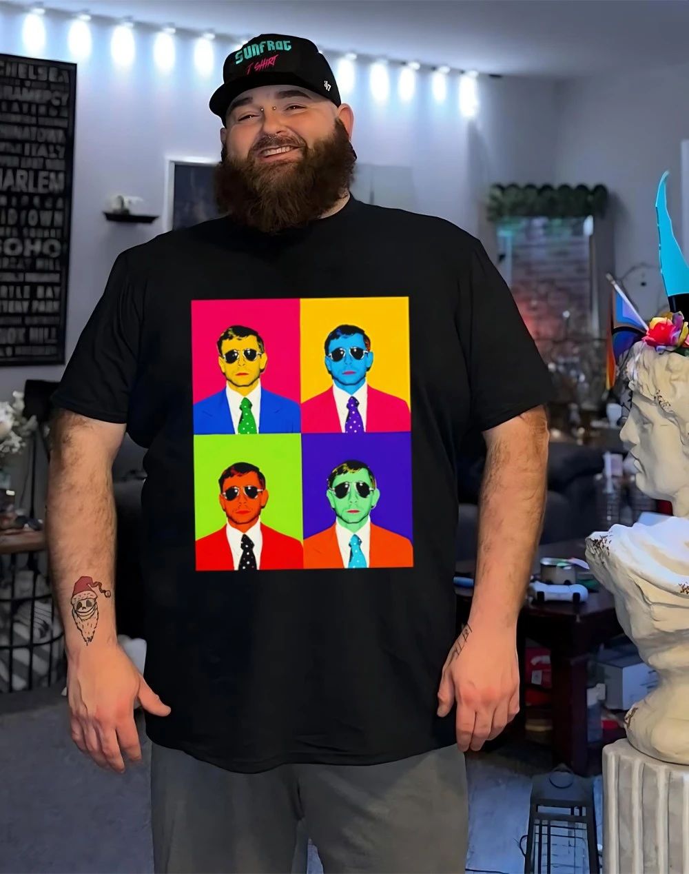 Mike Vining Retro Warhol shirt