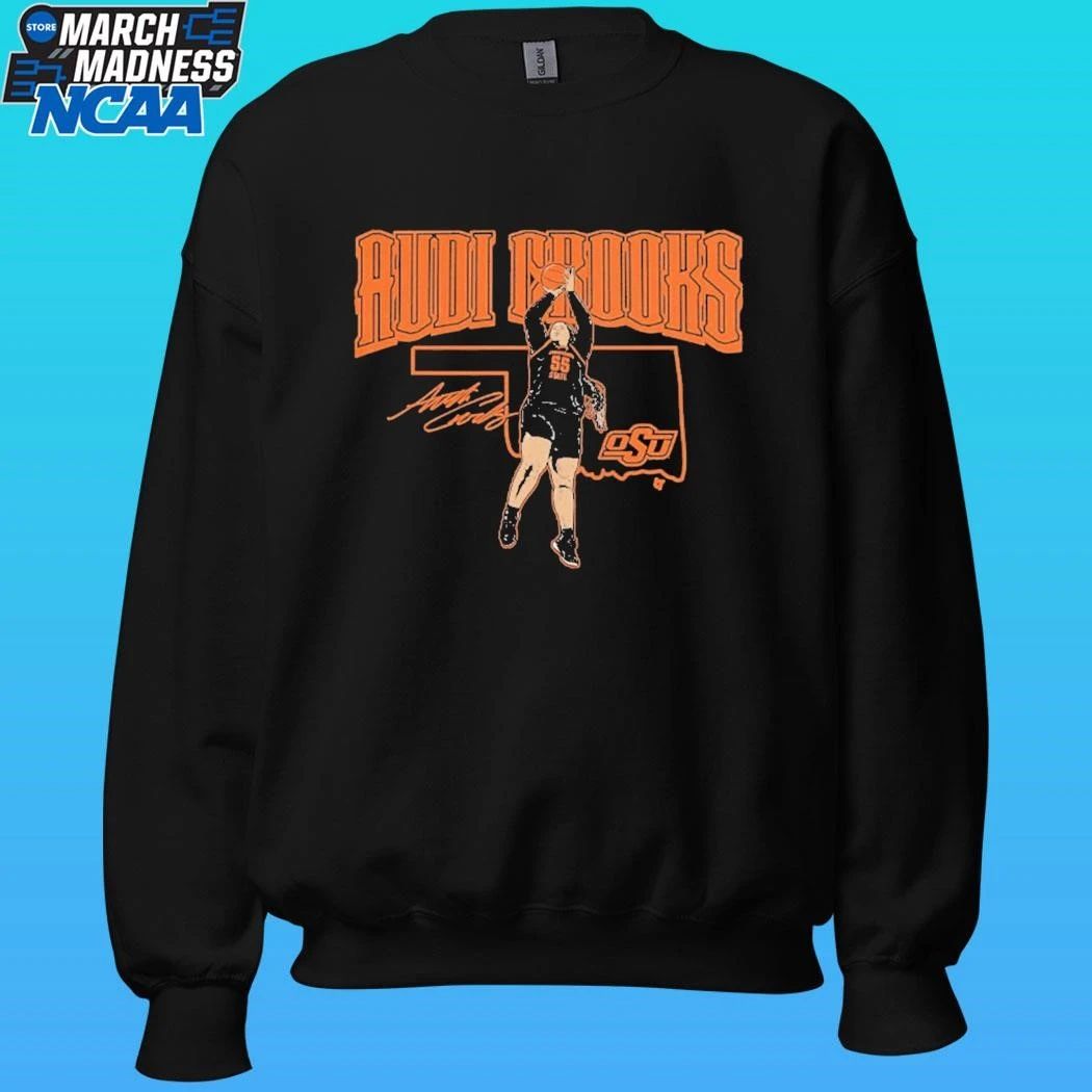 Audi Crooks State Star Oklahoma State Basketball Signature Shirt