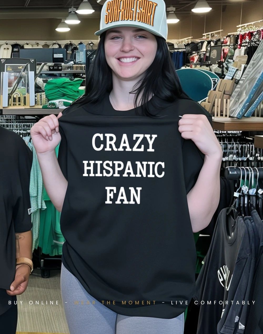 Crazy Hispanic Fan Shirt