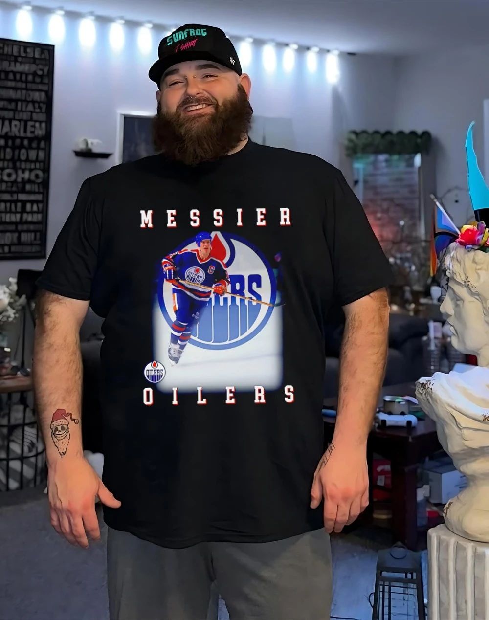 Edmonton Oilers Mark Messier player collage ’26 shirt