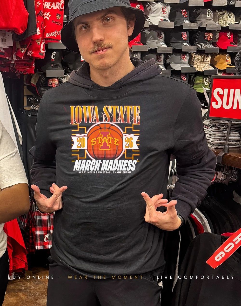 Iowa State Cyclones MBB 2026 March Madness logo shirt