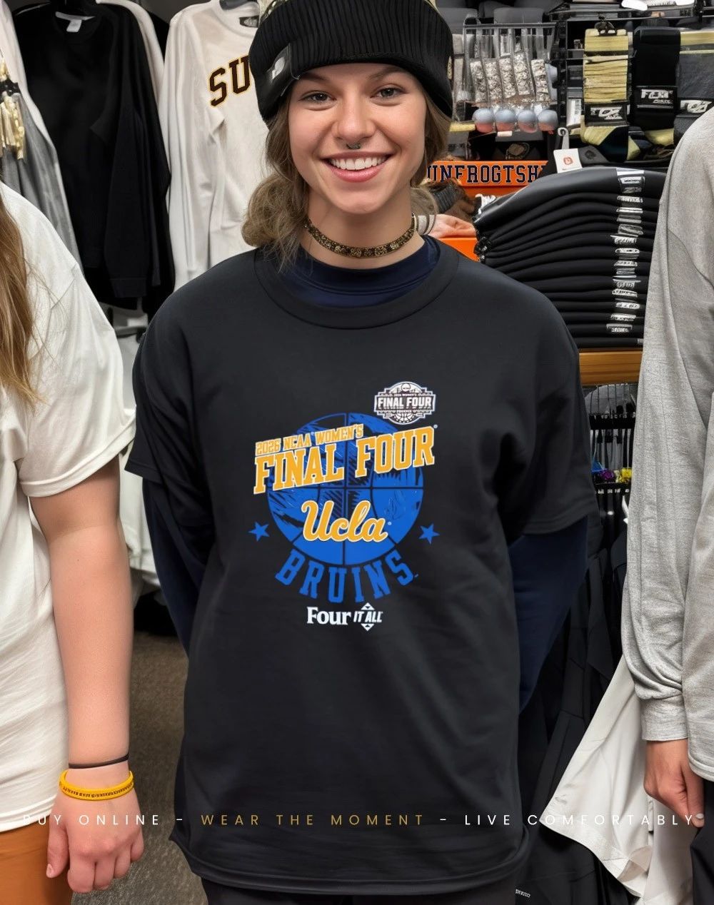 Ucla Bruins 2026 NCAA Women’s Final Four Four It All shirt