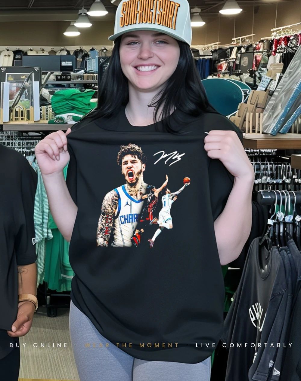 Lamelo Ball Charlotte Hornets Game signature player collage 2026 shirt