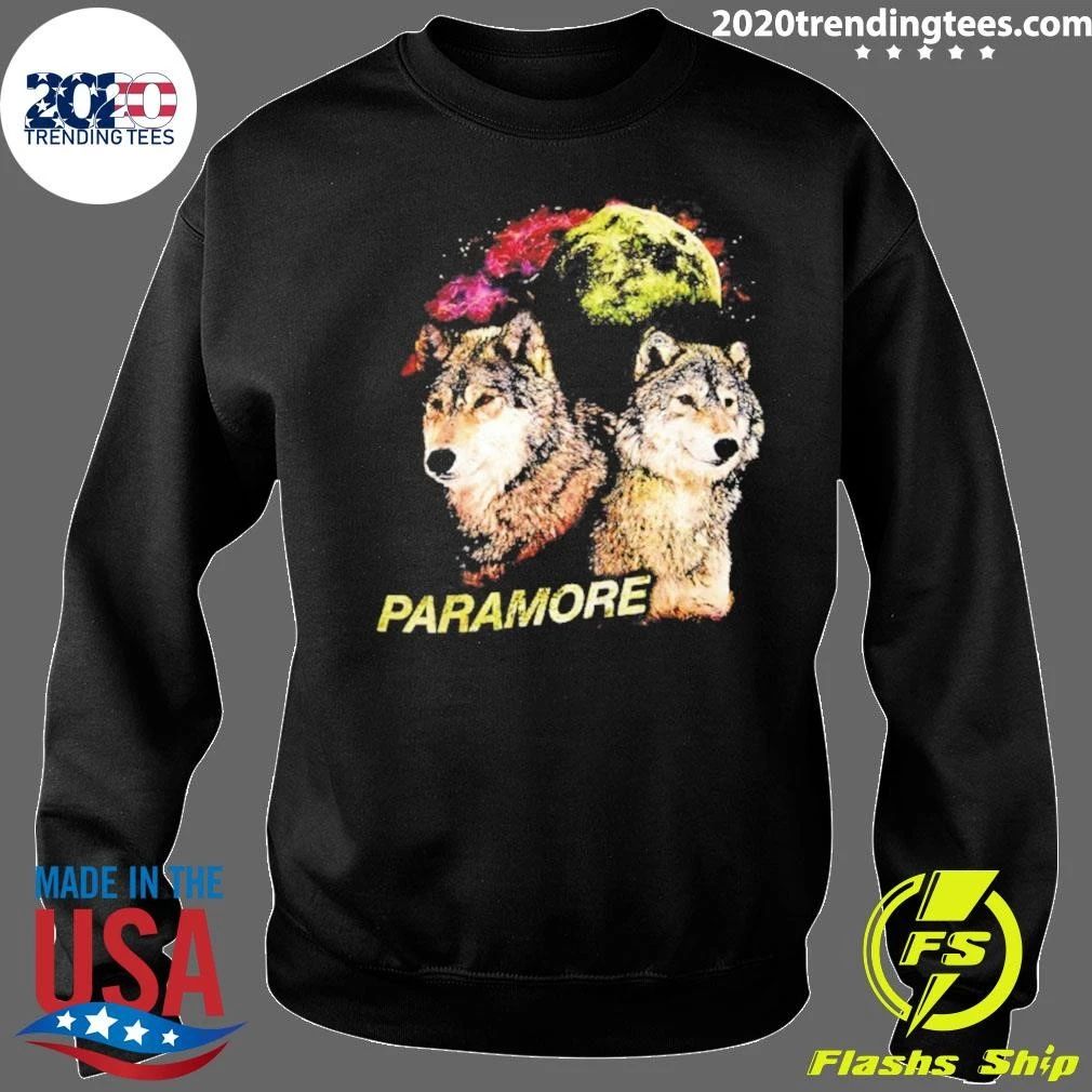 Paramore Wolves And Moon Alternative Rock Shirt