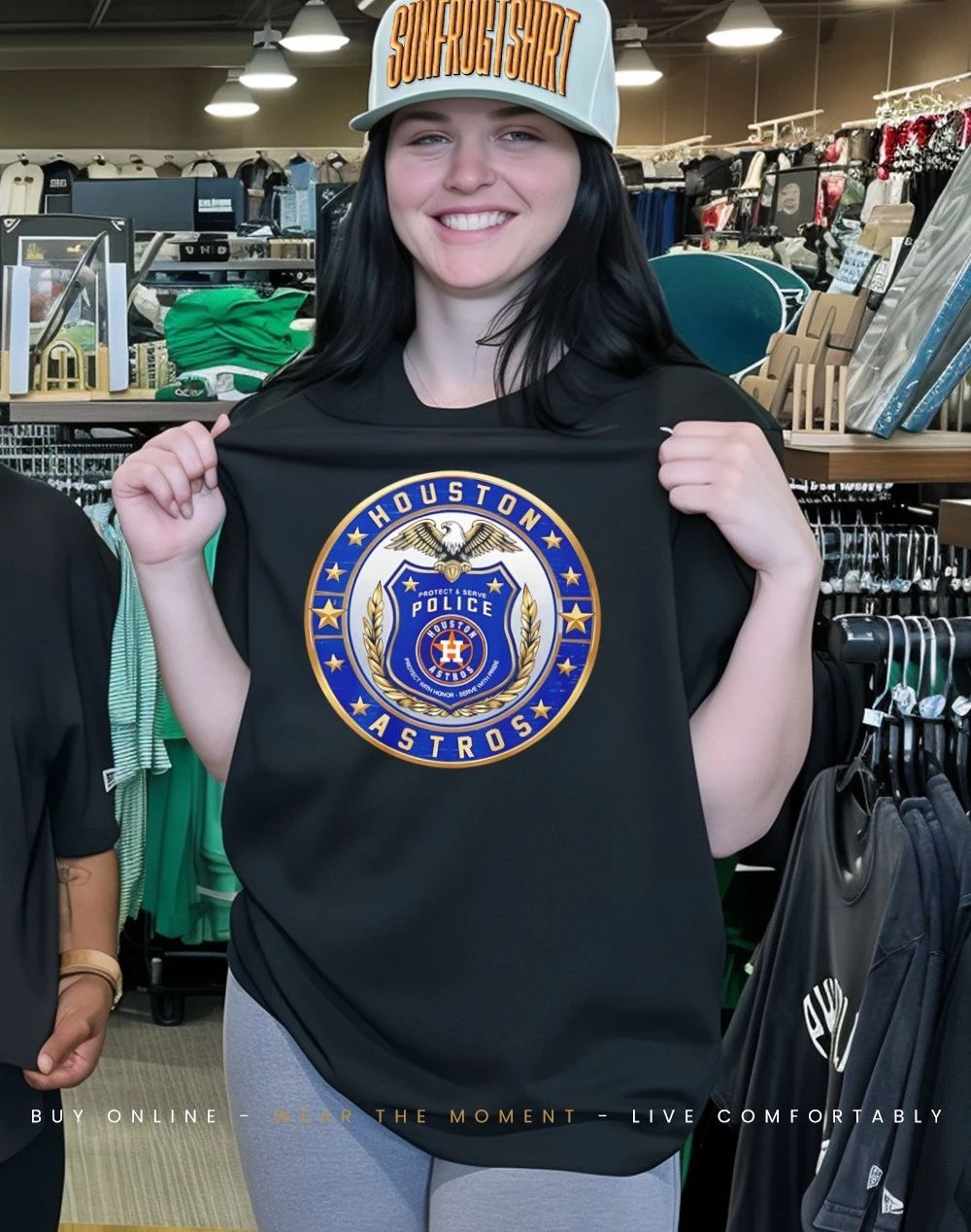 Houston Astros Police Pride logo shirt
