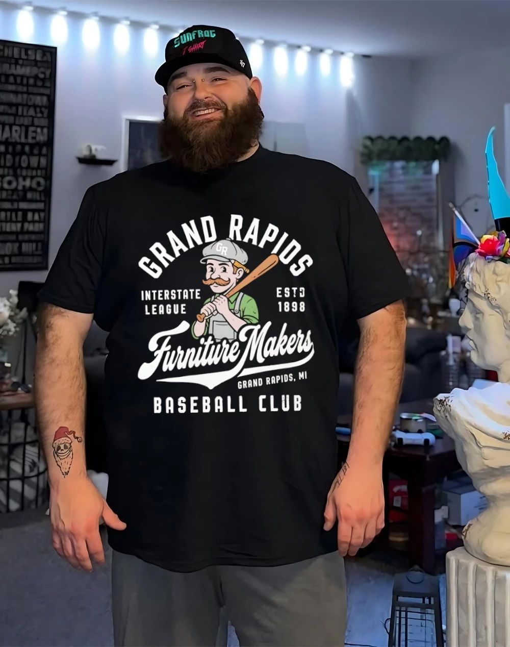 Grand Rapids Furniture Makers Baseball shirt