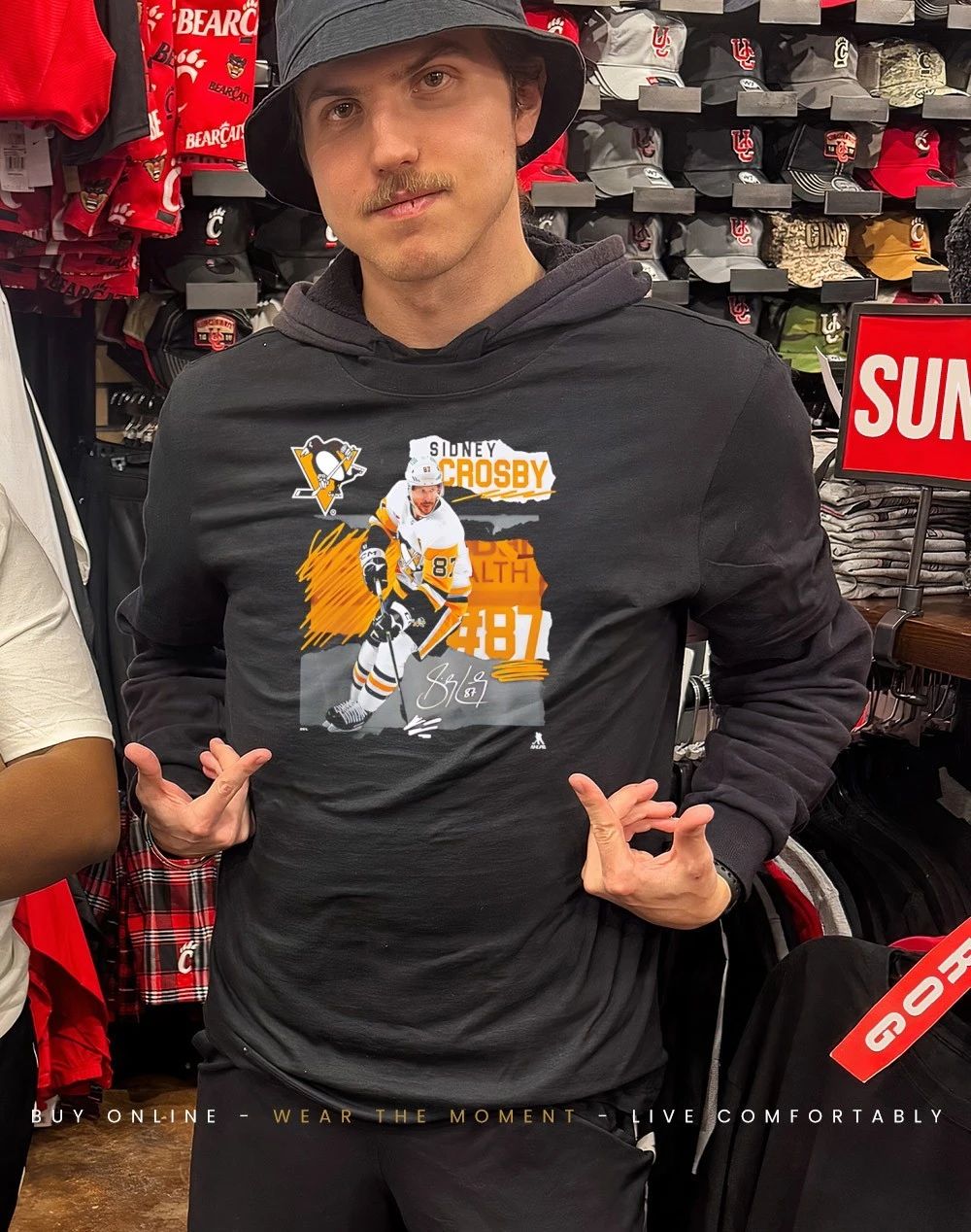 Pittsburgh Penguins Sidney Crosby Fresh Ice signature shirt
