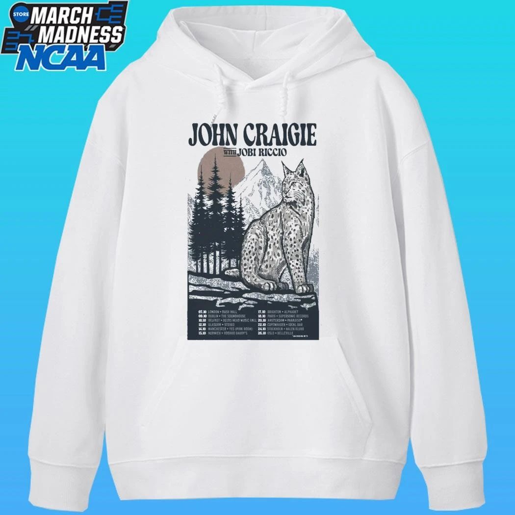 Jobi Riccio With X John Craigie Tour 2026 Shirt