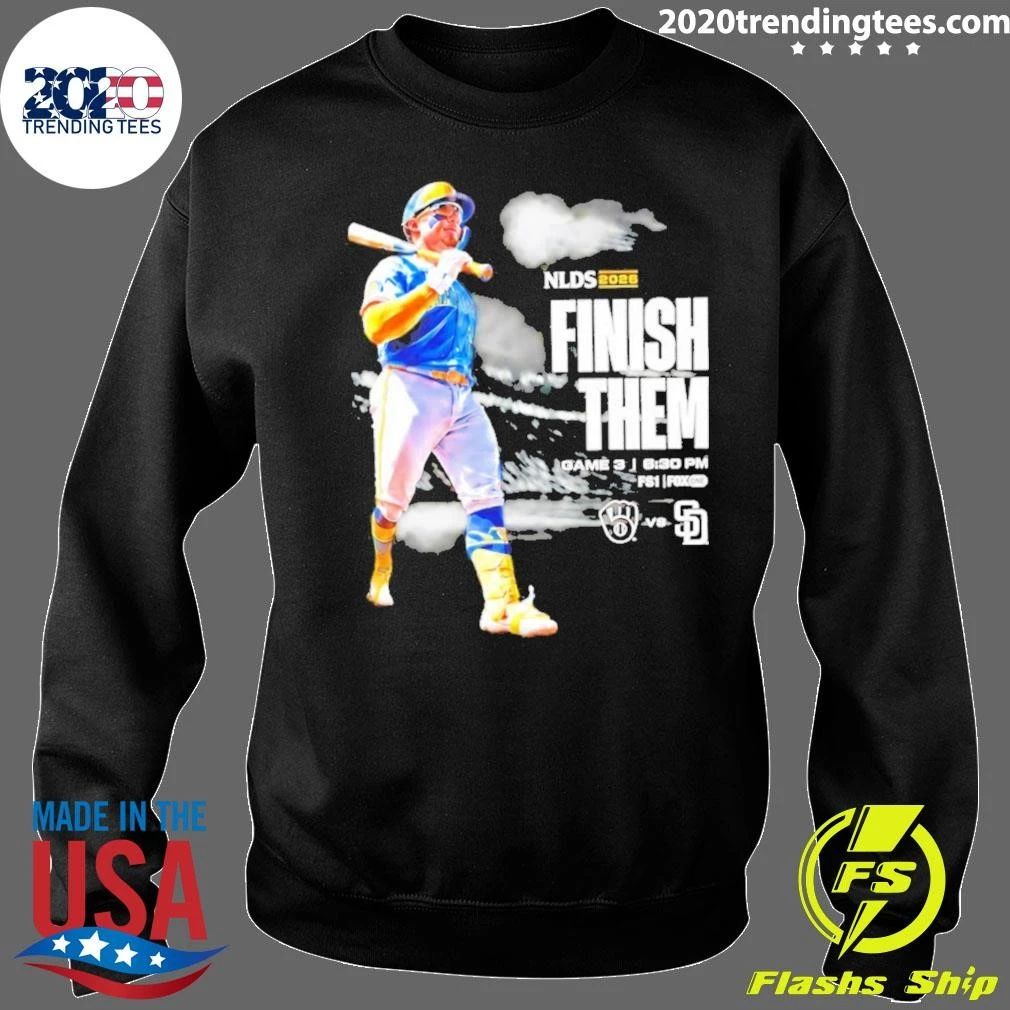 Milwaukee Brewers Finish Them Game 3 Nlds 2026 Shirt