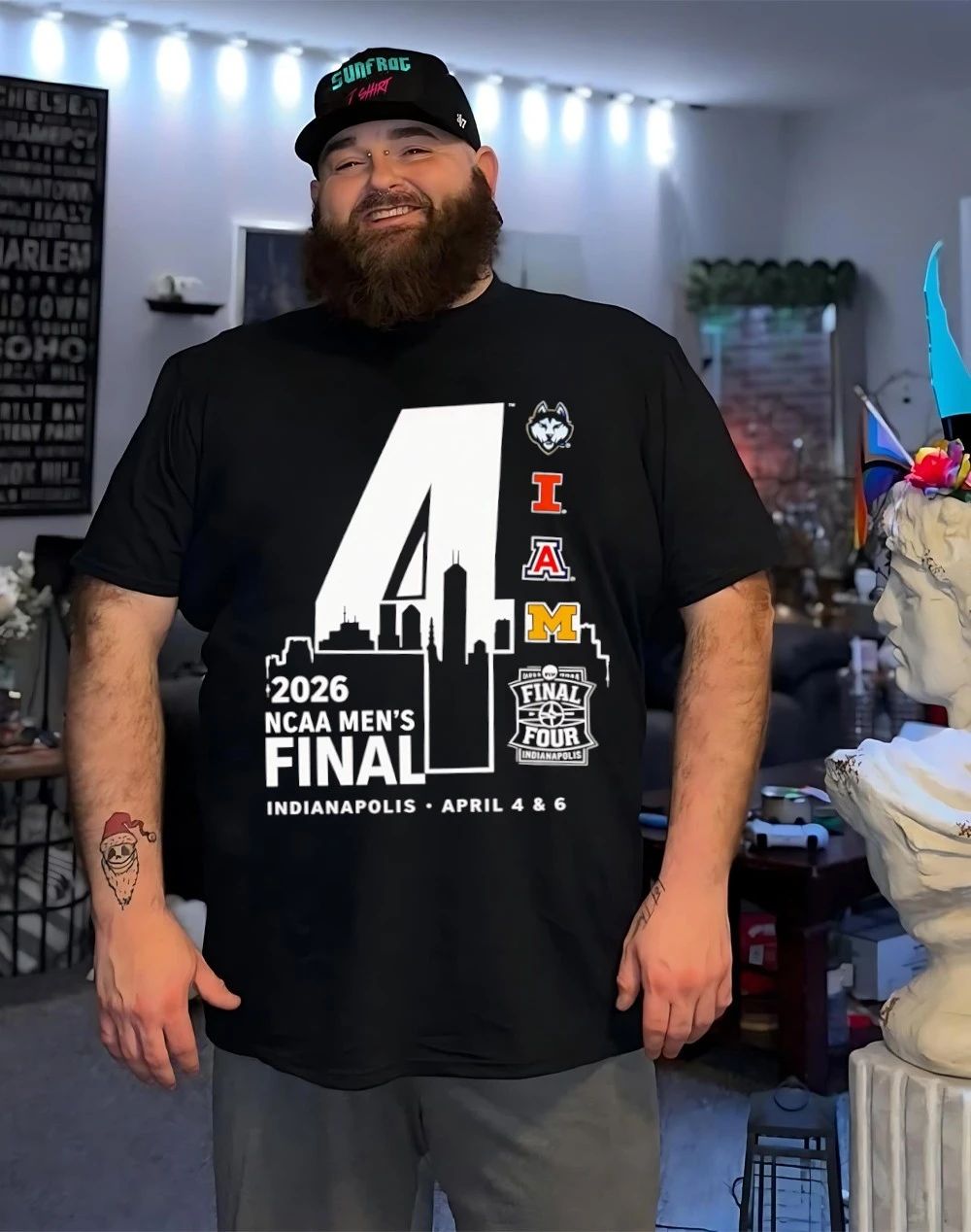 2026 Ncaa Men’s Basketball Final Four April 4 & 6 Indianapolis City shirt