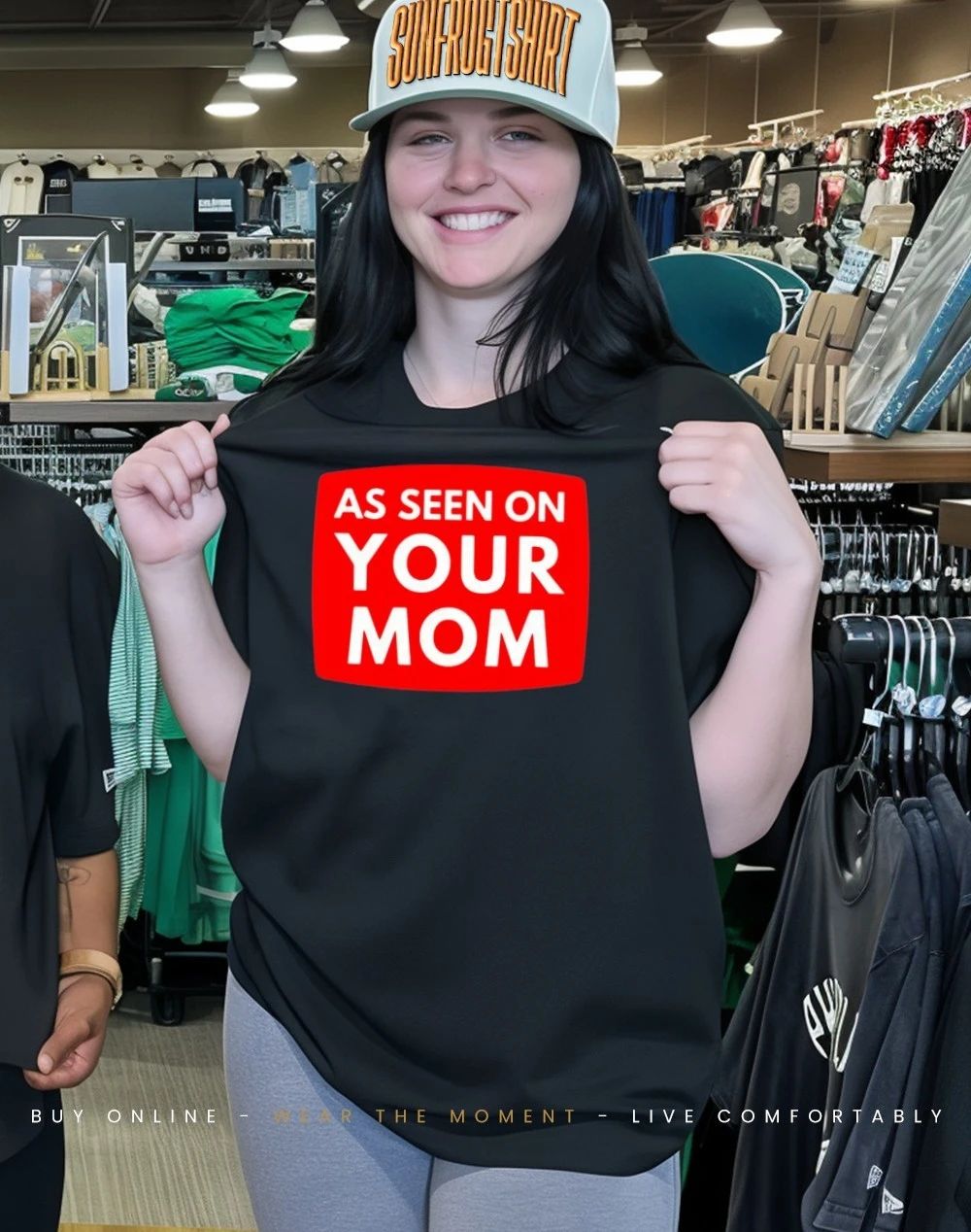 Adrianne Curry As Seen On Your Mom Shirt