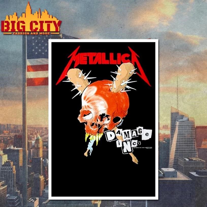 Metallica Damage Inc Tour Shirt